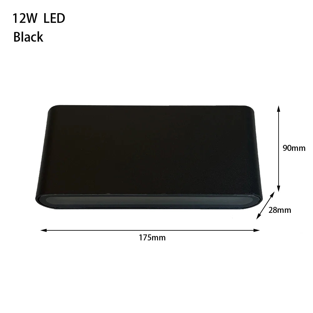 AeroBeam Waterproof Outdoor Wall Light in Durable Aluminium