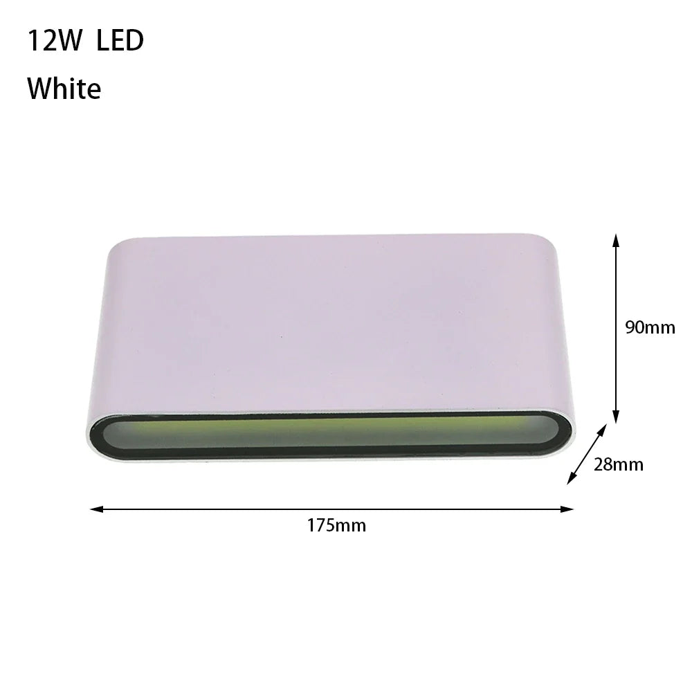 AeroBeam Waterproof Outdoor Wall Light in Durable Aluminium