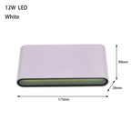 AeroBeam Waterproof Outdoor Wall Light in Durable Aluminium