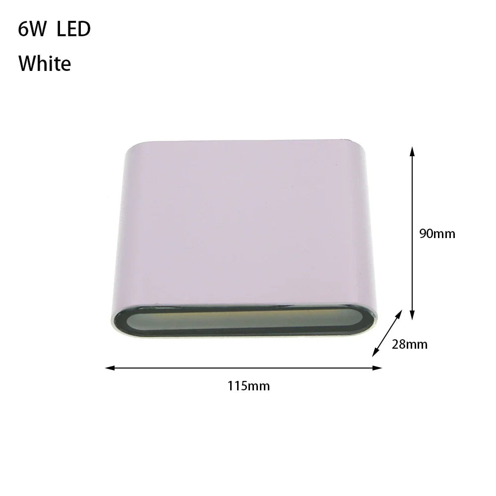 AeroBeam Waterproof Outdoor Wall Light in Durable Aluminium