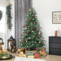 7ft Full Spruce Christmas Tree with Realistic Dense Tips