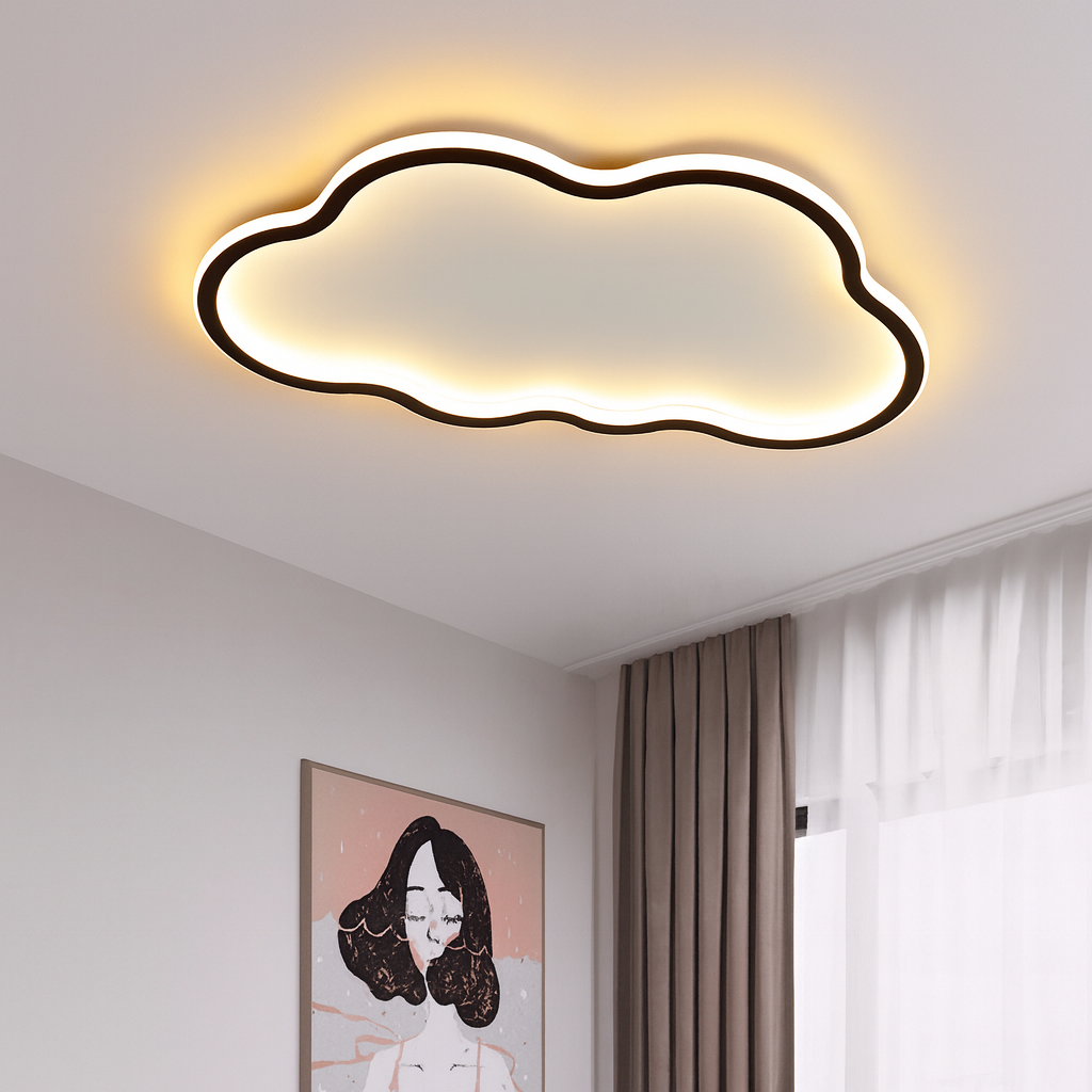 Scandinavian Cloud Ceiling Light Contemporary Home Lighting