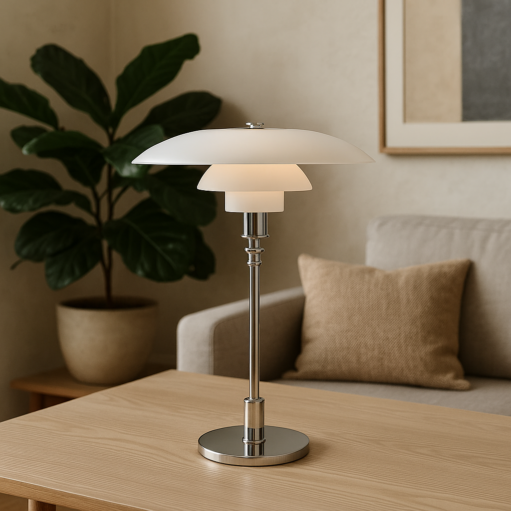 Danish Designer Table Lamp Warm Ambient Lighting
