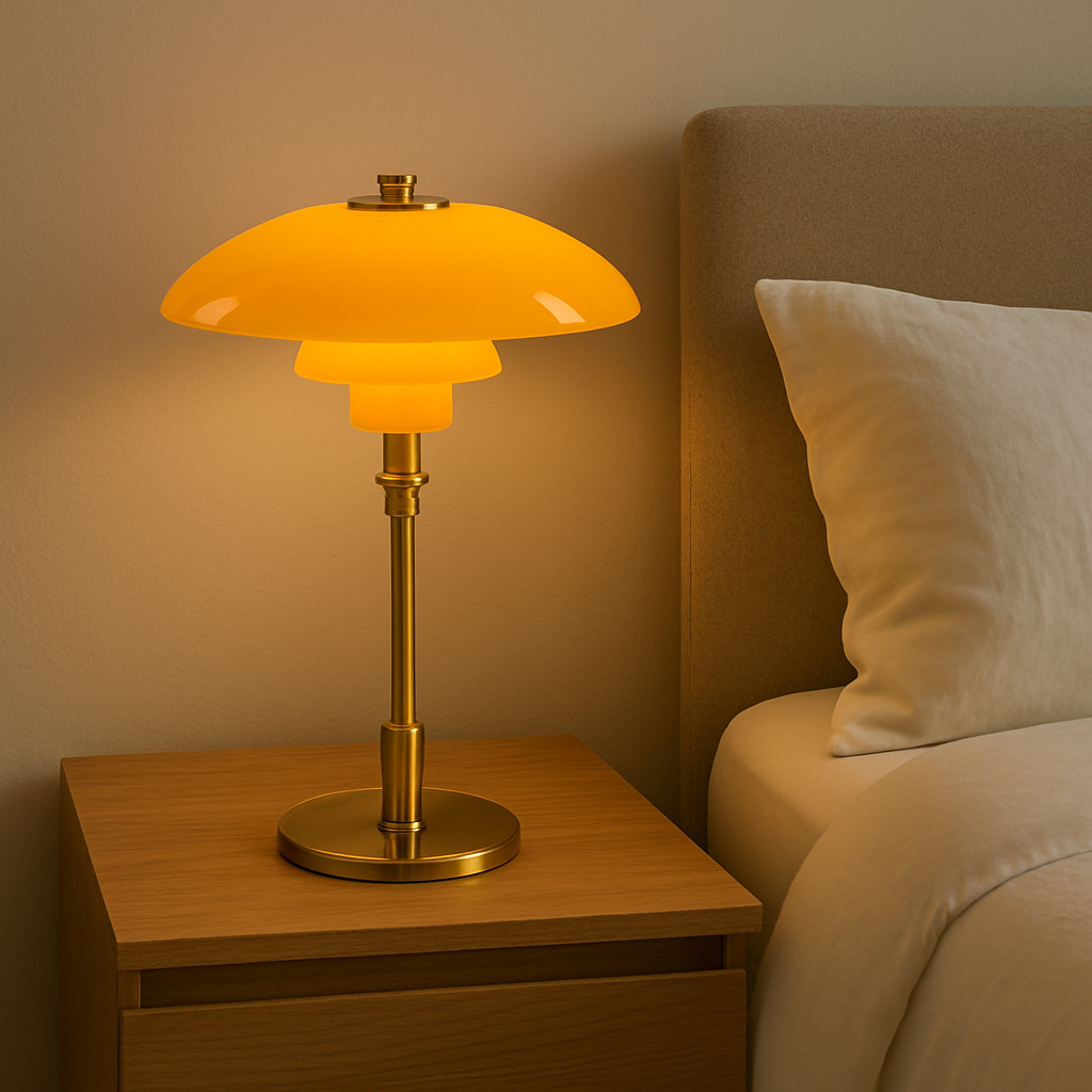 Danish Designer Table Lamp Warm Ambient Lighting