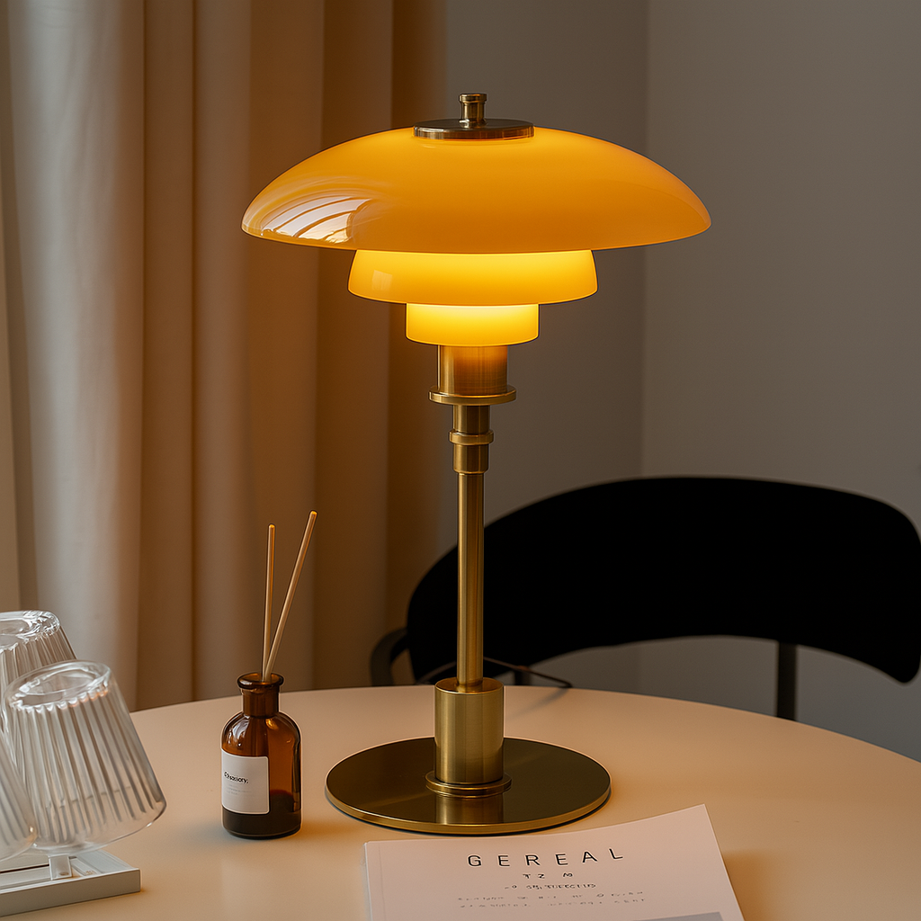 Danish Designer Table Lamp Warm Ambient Lighting