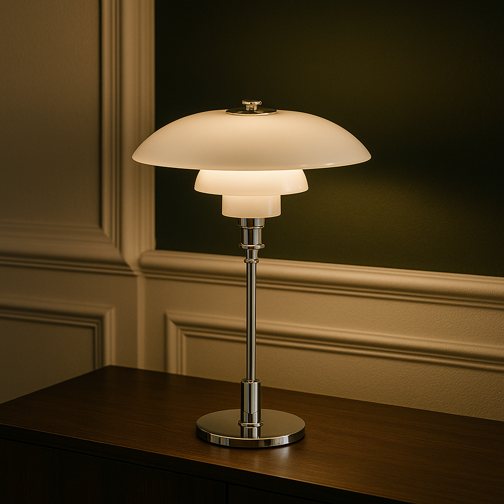 Danish Designer Table Lamp Warm Ambient Lighting