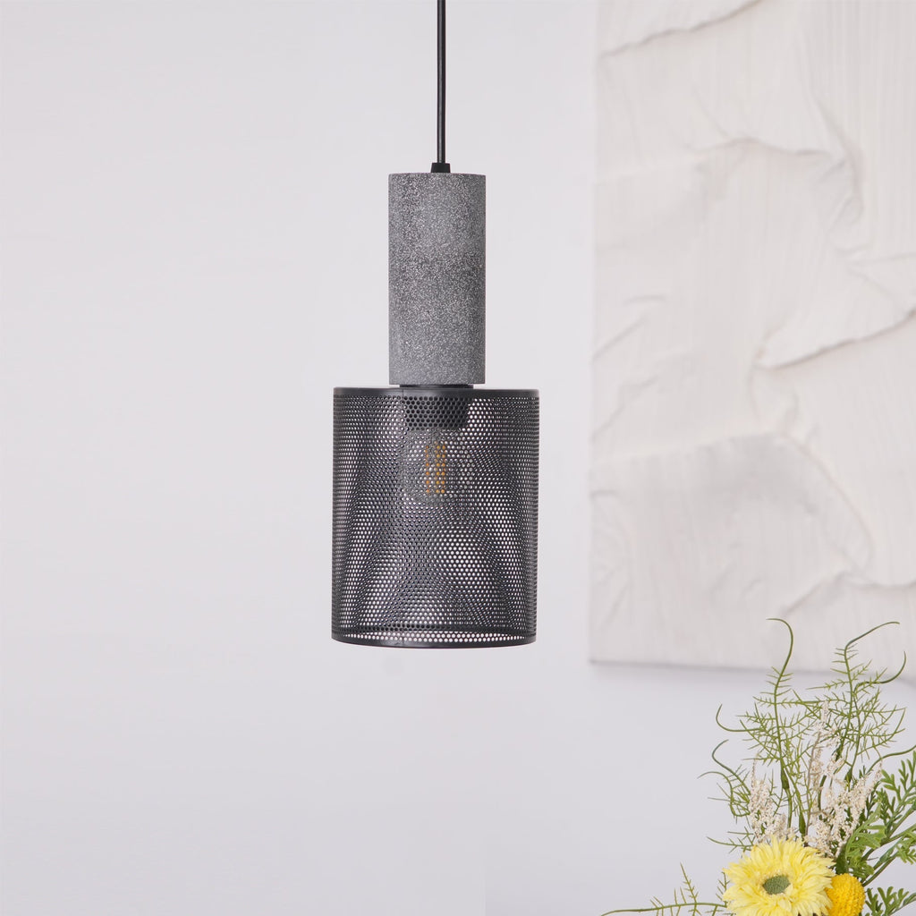 Urban Concrete Industrial Pendant Light