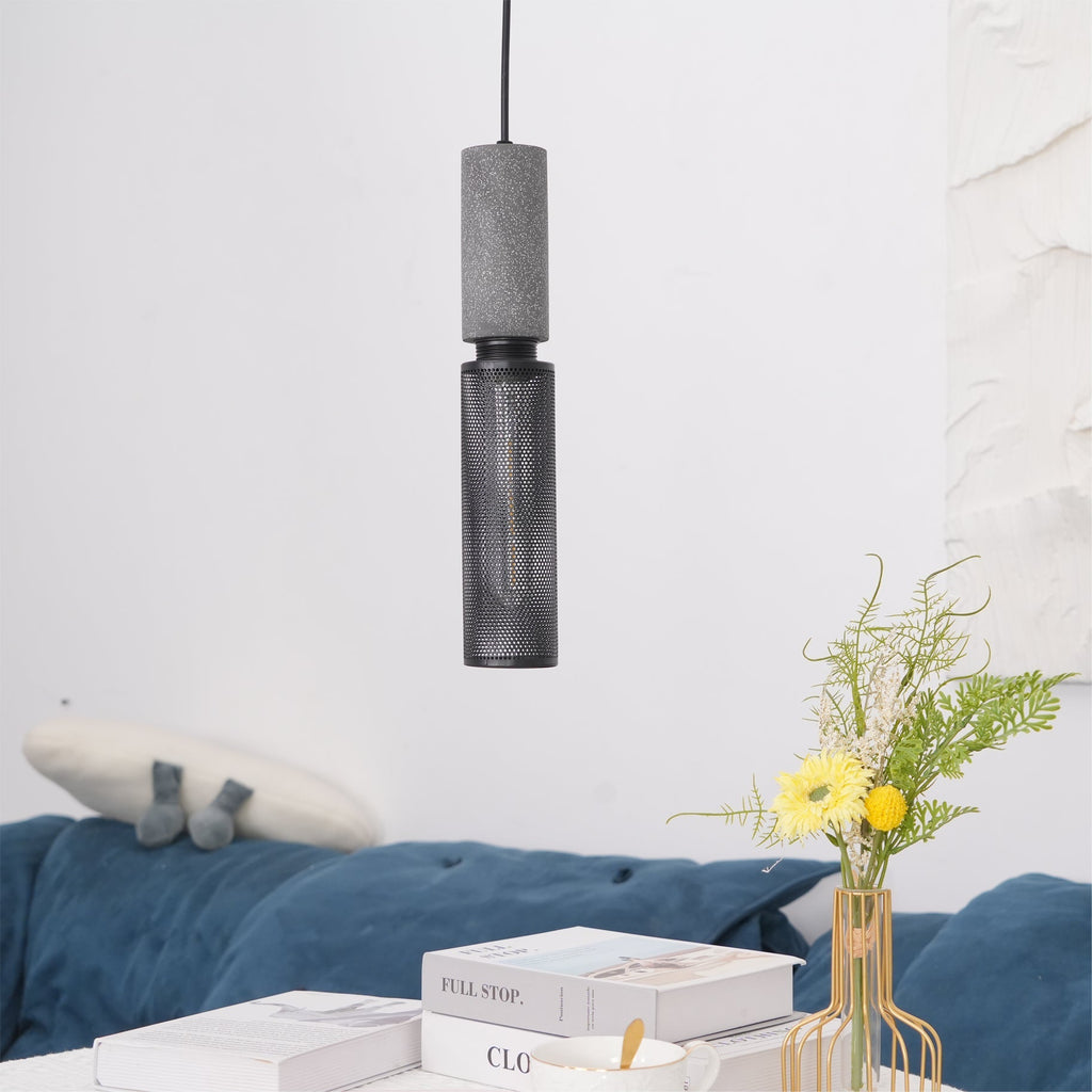 Urban Concrete Industrial Pendant Light