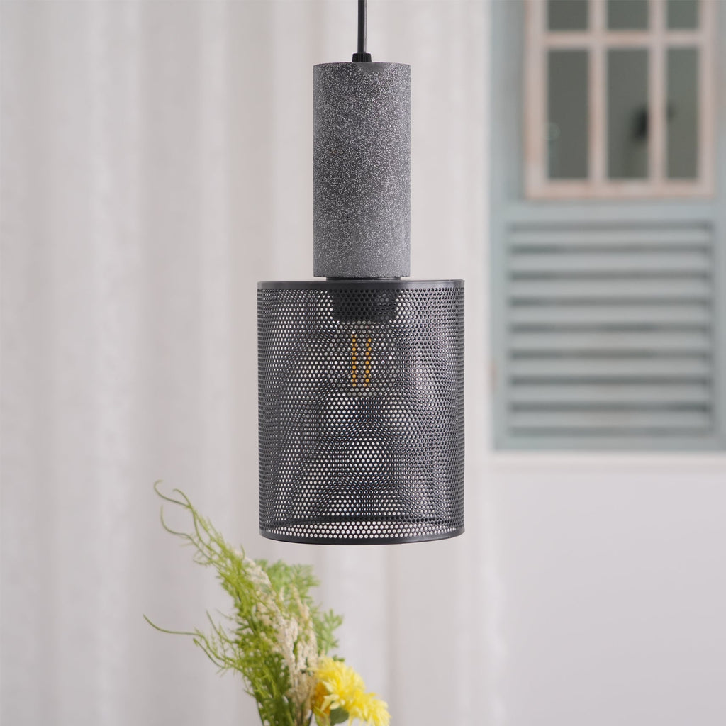 Urban Concrete Industrial Pendant Light