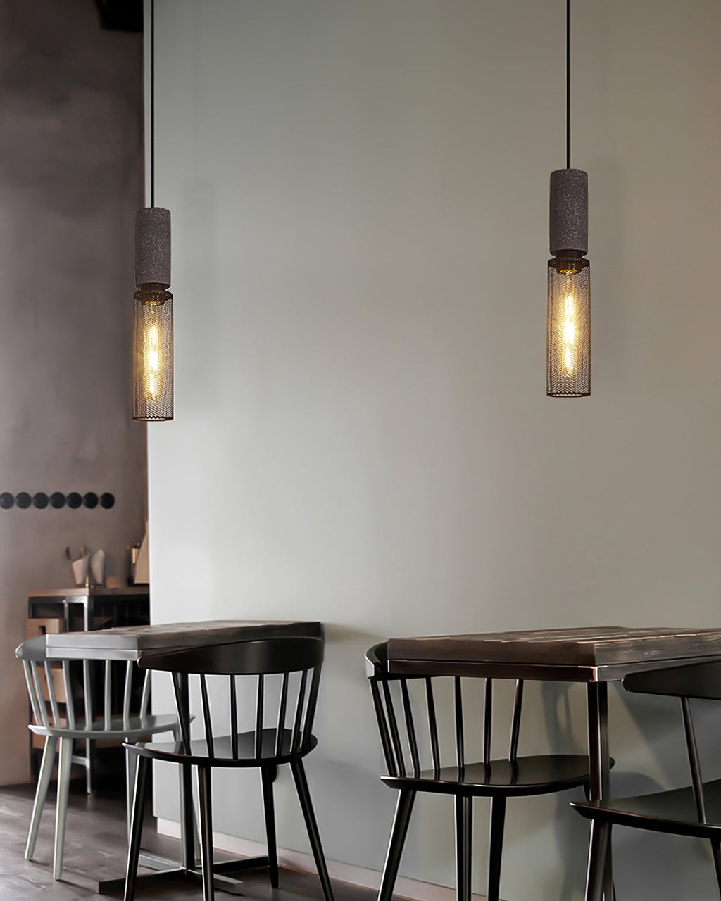 Urban Concrete Industrial Pendant Light