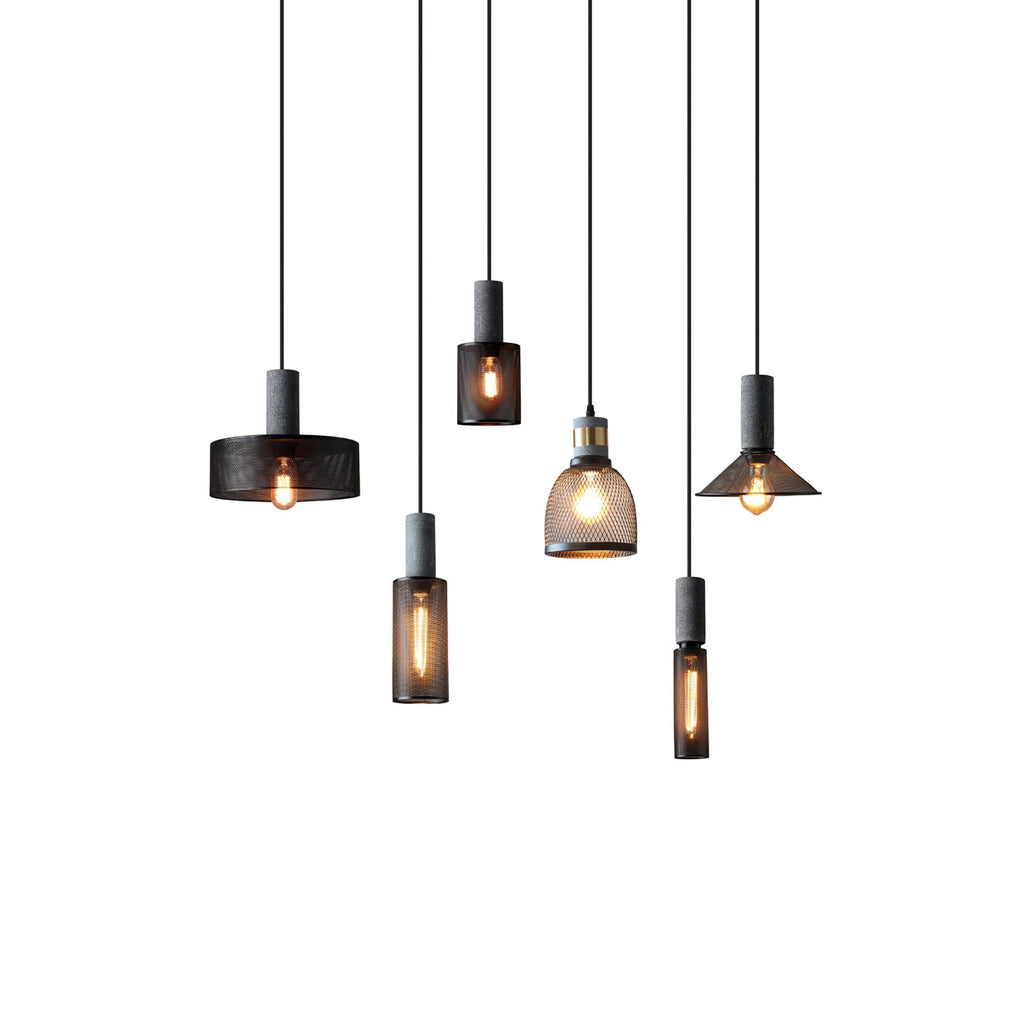 Urban Concrete Industrial Pendant Light