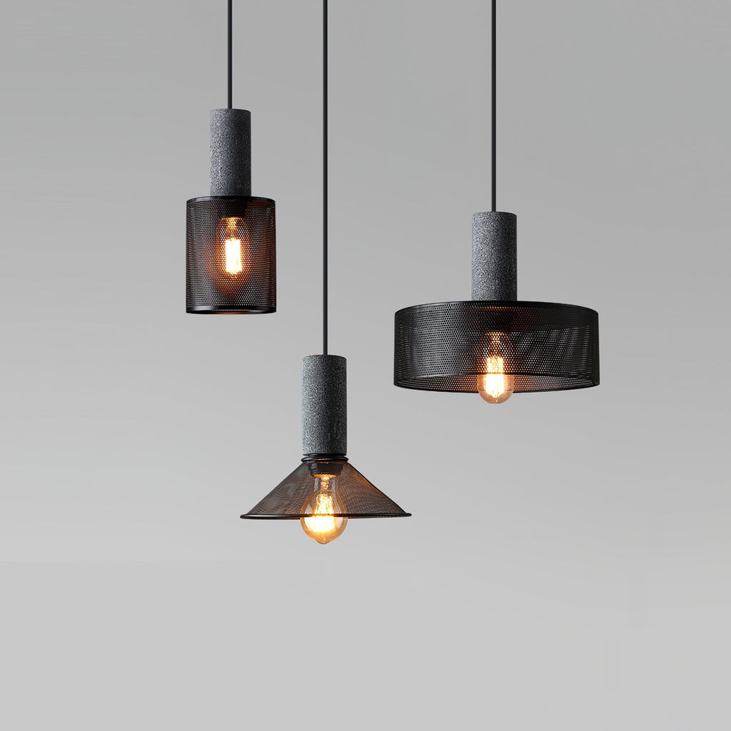 Urban Concrete Industrial Pendant Light