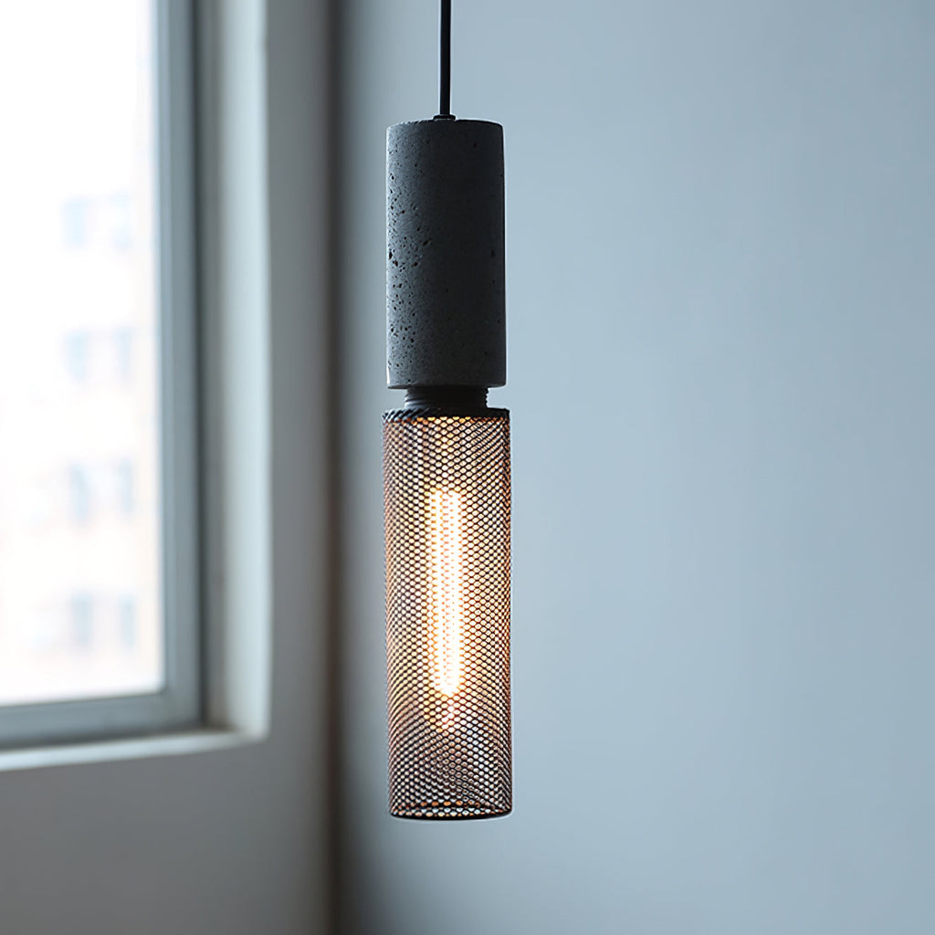 Urban Concrete Industrial Pendant Light