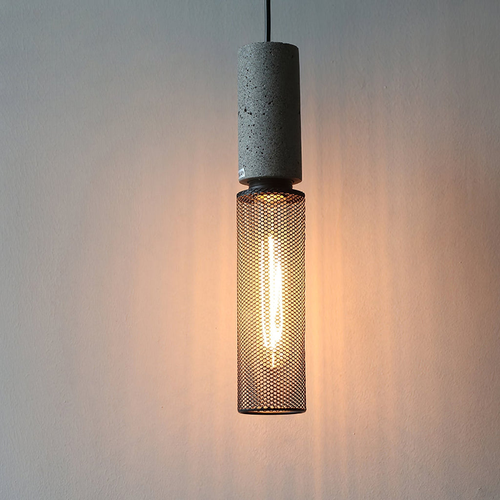 Urban Concrete Industrial Pendant Light