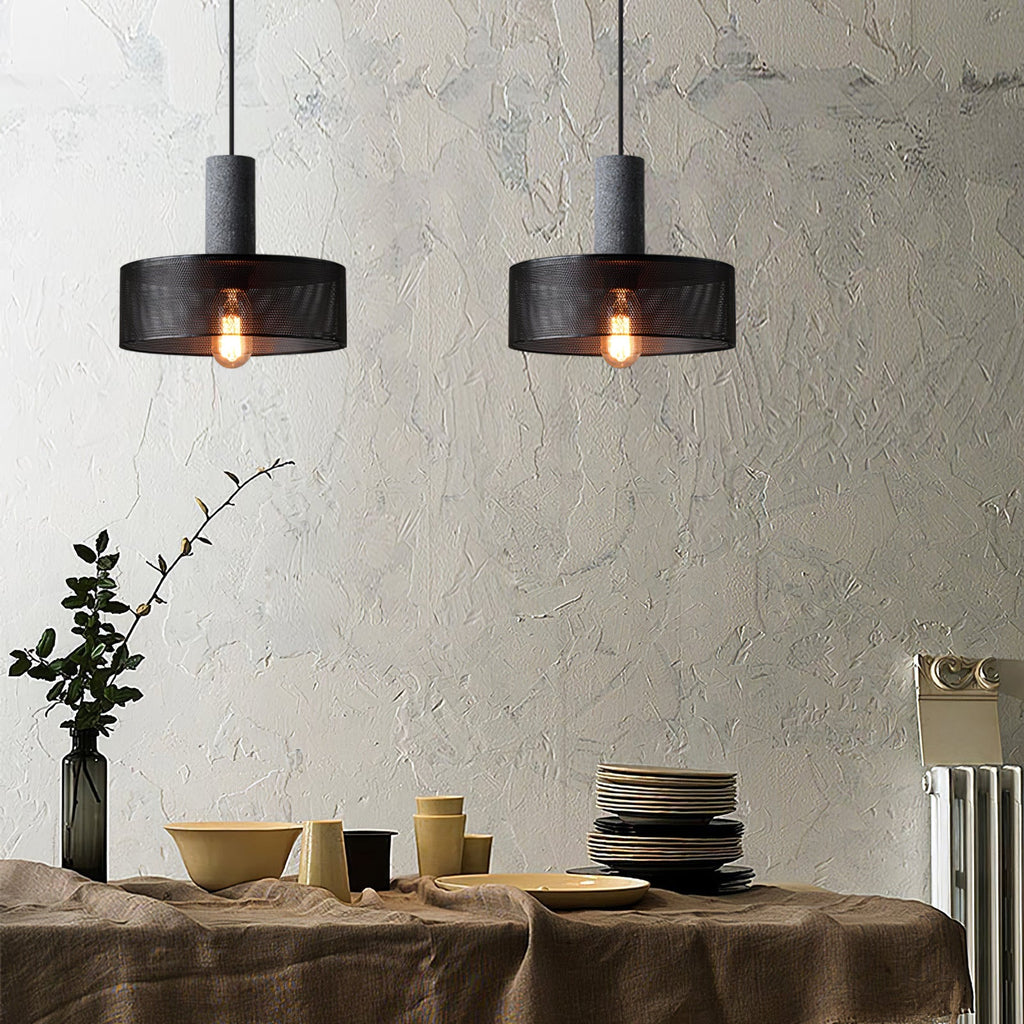 Urban Concrete Industrial Pendant Light