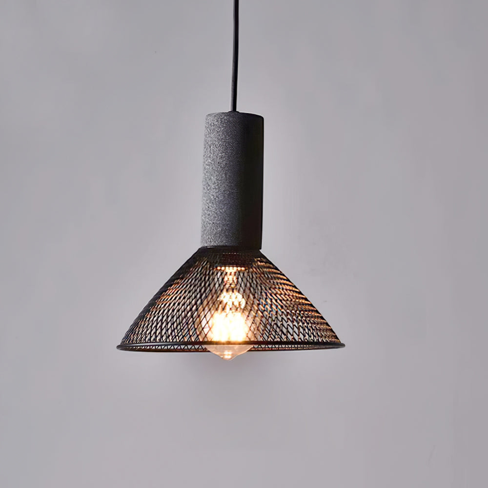 Urban Concrete Industrial Pendant Light