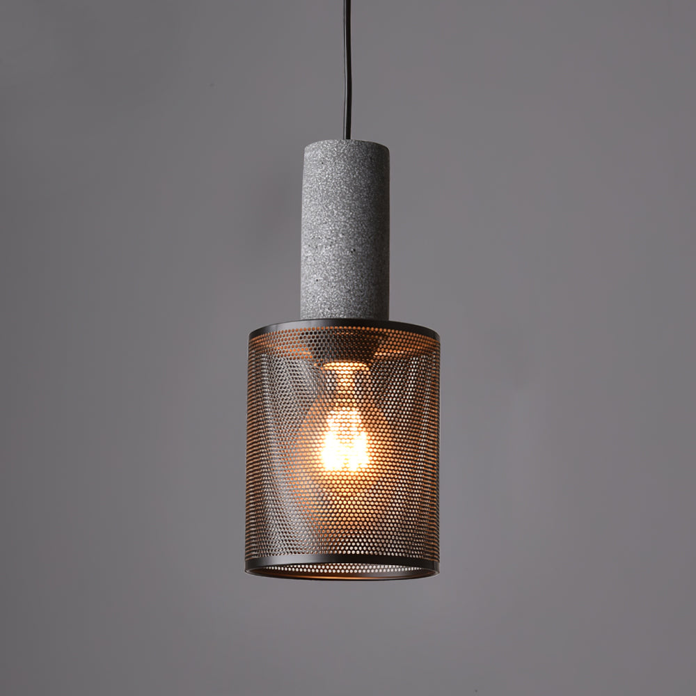 Urban Concrete Industrial Pendant Light