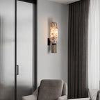 Copper Marble LED Wall Light Modern Interior Lighting