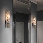 Copper Marble LED Wall Light Modern Interior Lighting