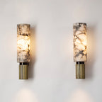 Copper Marble LED Wall Light Modern Interior Lighting