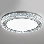 Crystal Halo LED Ceiling Light with Remote Dimming