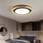 Crystal Halo LED Ceiling Light with Remote Dimming