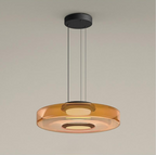 Bauhaus Style Layered Glass Pendant Lamp