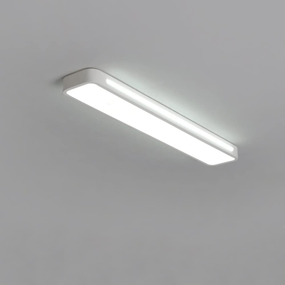 Nordic Minimalist Long LED Ceiling Light Fixture Contemporary Home Lighting