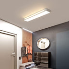 Nordic Minimalist Long LED Ceiling Light Fixture Contemporary Home Lighting