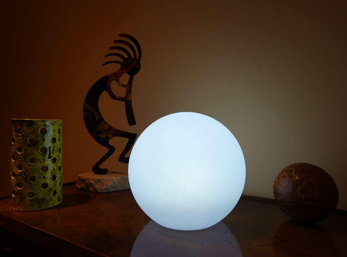 Moon LED Indoor & Outdoor Table Lamp Warm Ambient Lighting