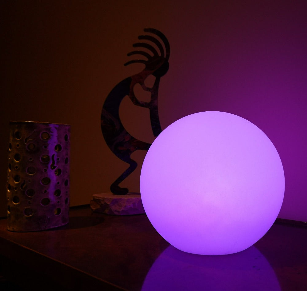 Moon LED Indoor & Outdoor Table Lamp Warm Ambient Lighting