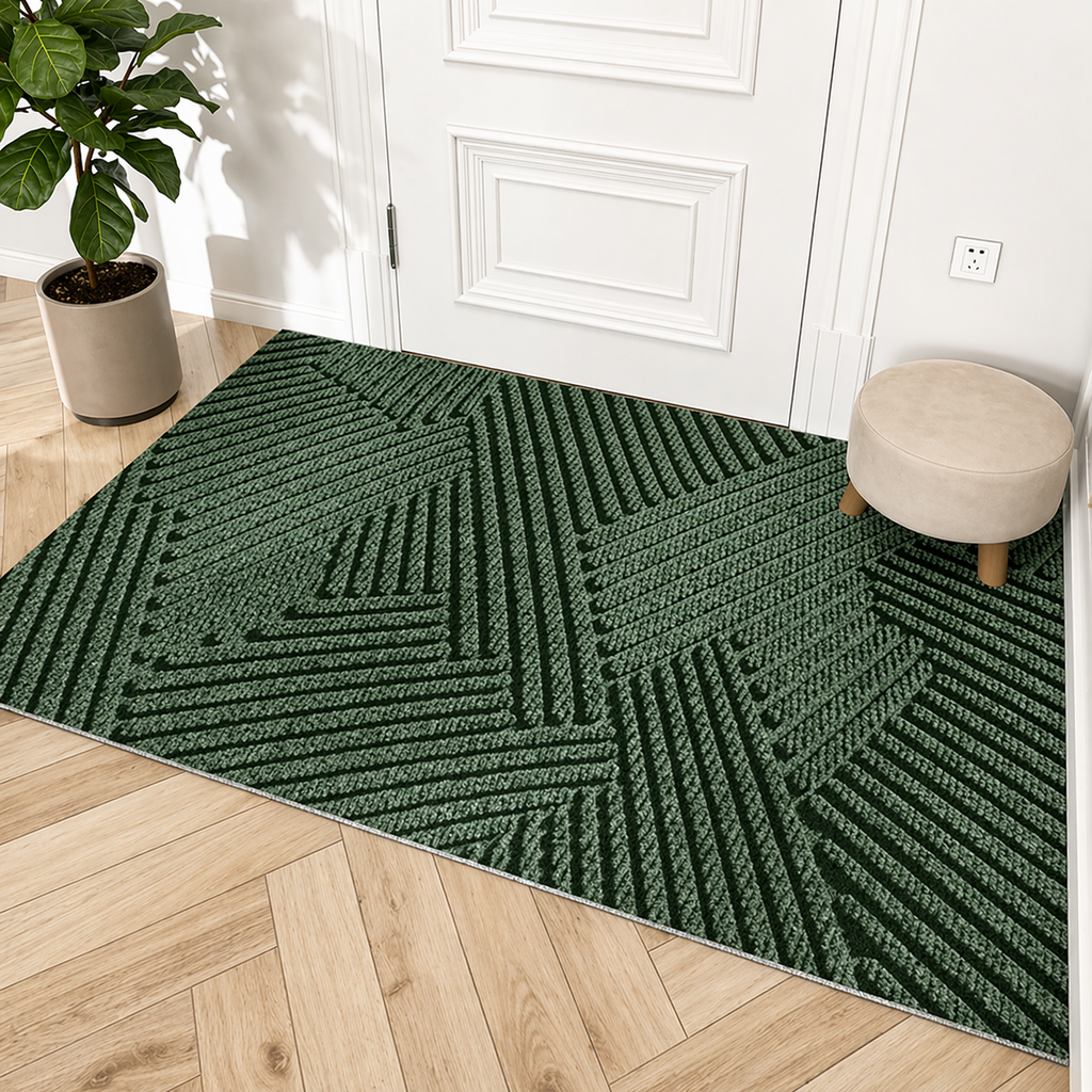 Durable Non-Slip Entrance Mat with Dirt-Resistant Design
