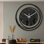 Sorana Black Acrylic Scandinavian Wall Clock