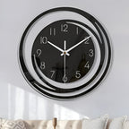 Sorana Black Acrylic Scandinavian Wall Clock