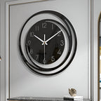 Sorana Black Acrylic Scandinavian Wall Clock
