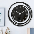 Sorana Black Acrylic Scandinavian Wall Clock