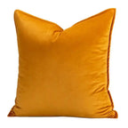 Velvet Cushion Cover with Flanged Edge