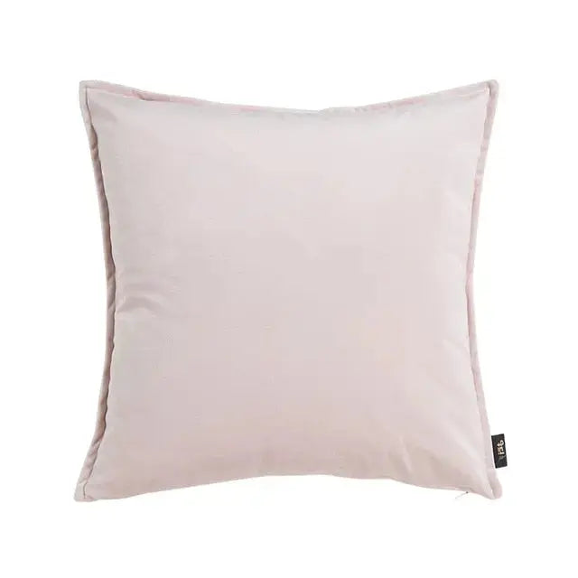Velvet Cushion Cover with Flanged Edge