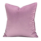 Velvet Cushion Cover with Flanged Edge