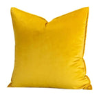 Velvet Cushion Cover with Flanged Edge