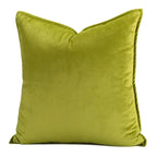 Velvet Cushion Cover with Flanged Edge
