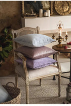 Velvet Cushion Cover with Flanged Edge