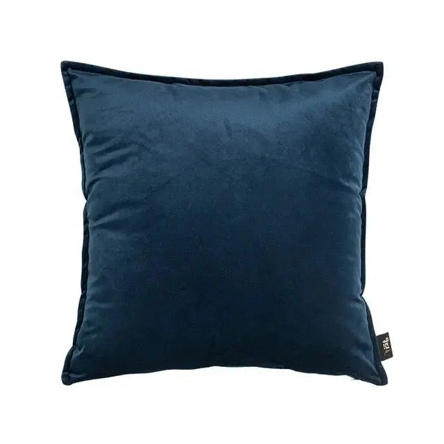 Velvet Cushion Cover with Flanged Edge