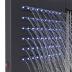 LED Shower Panel Tower with Body Jets