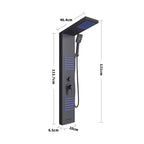 LED Shower Panel Tower with Body Jets