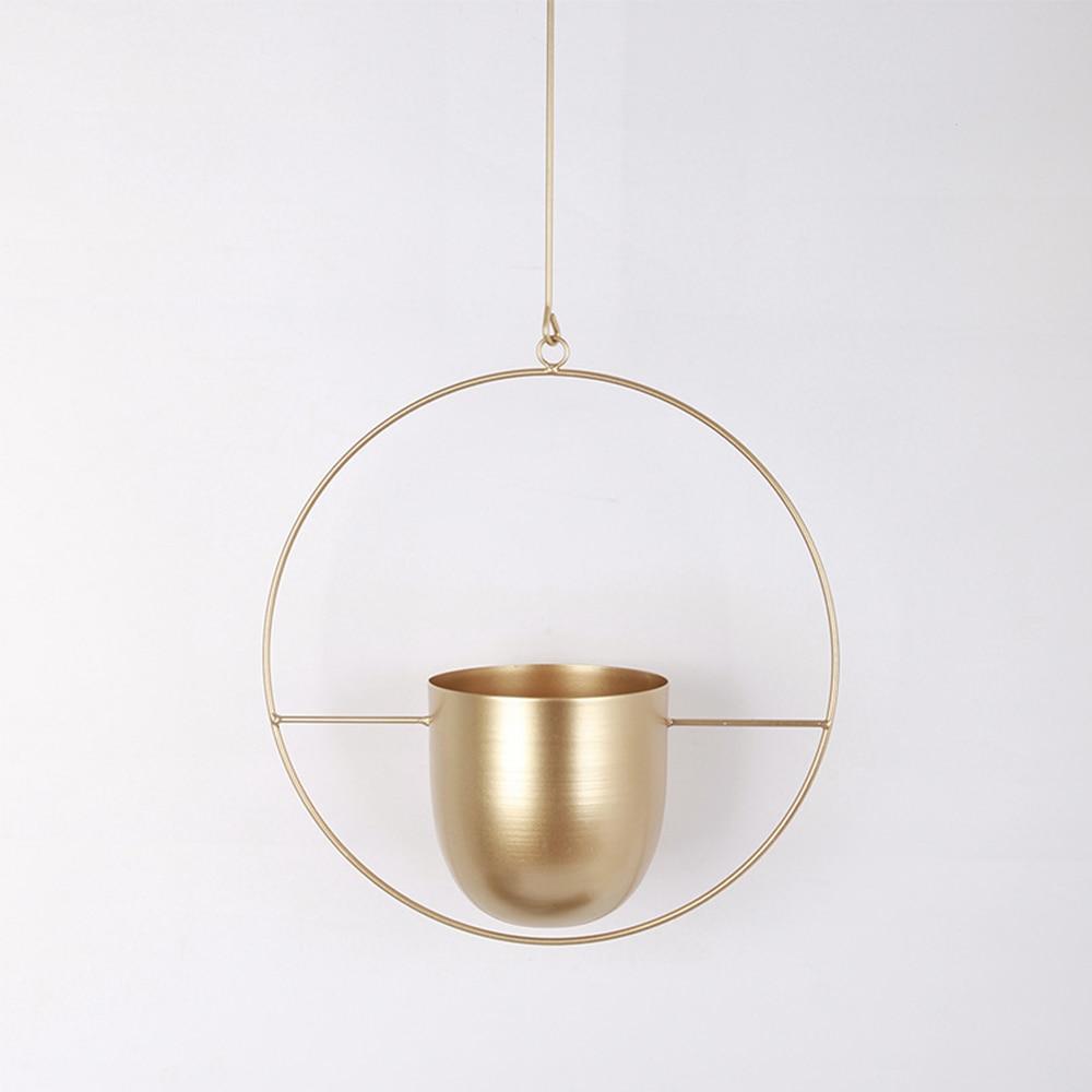 FloraFrame Minimalist Iron Hanging Planter