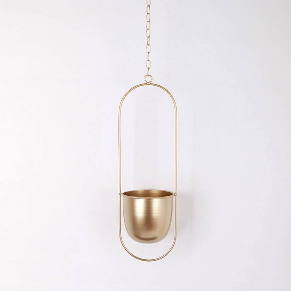 FloraFrame Minimalist Iron Hanging Planter