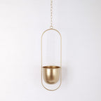 FloraFrame Minimalist Iron Hanging Planter