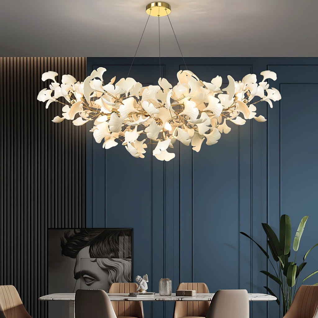 Gingko Leaf Chandelier