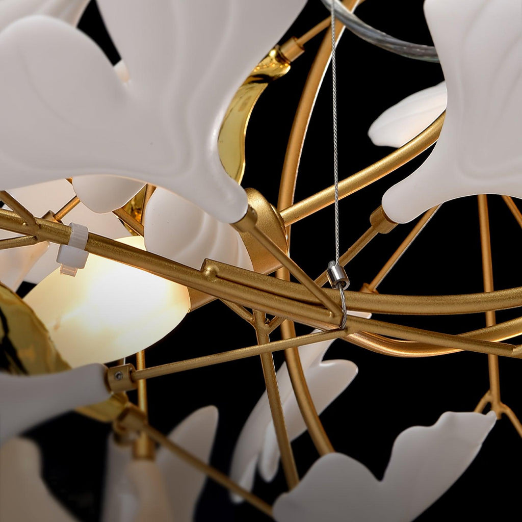 Gingko Leaf Chandelier